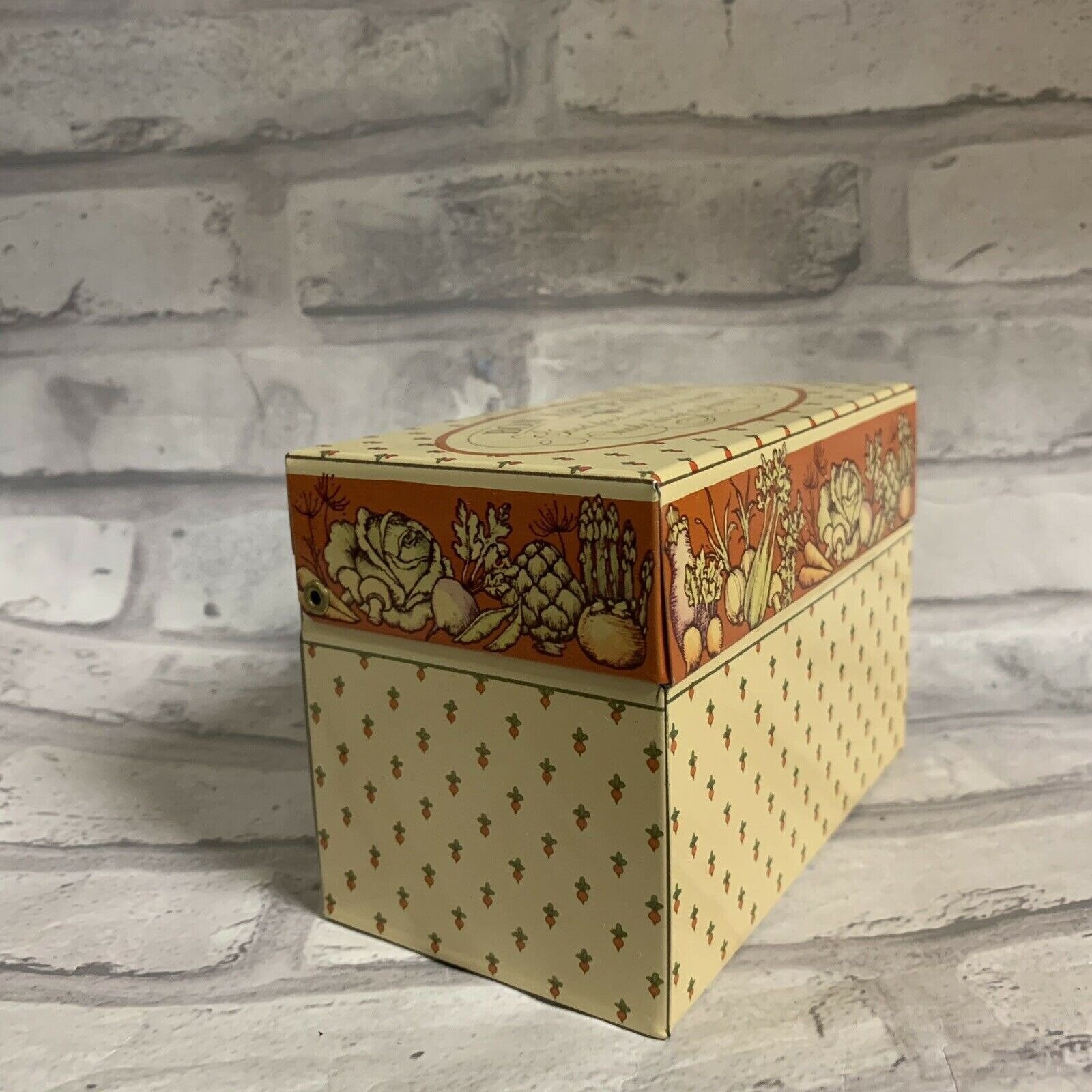 Hallmark Recipe Box Bon Appetit Vintage USA Etsy