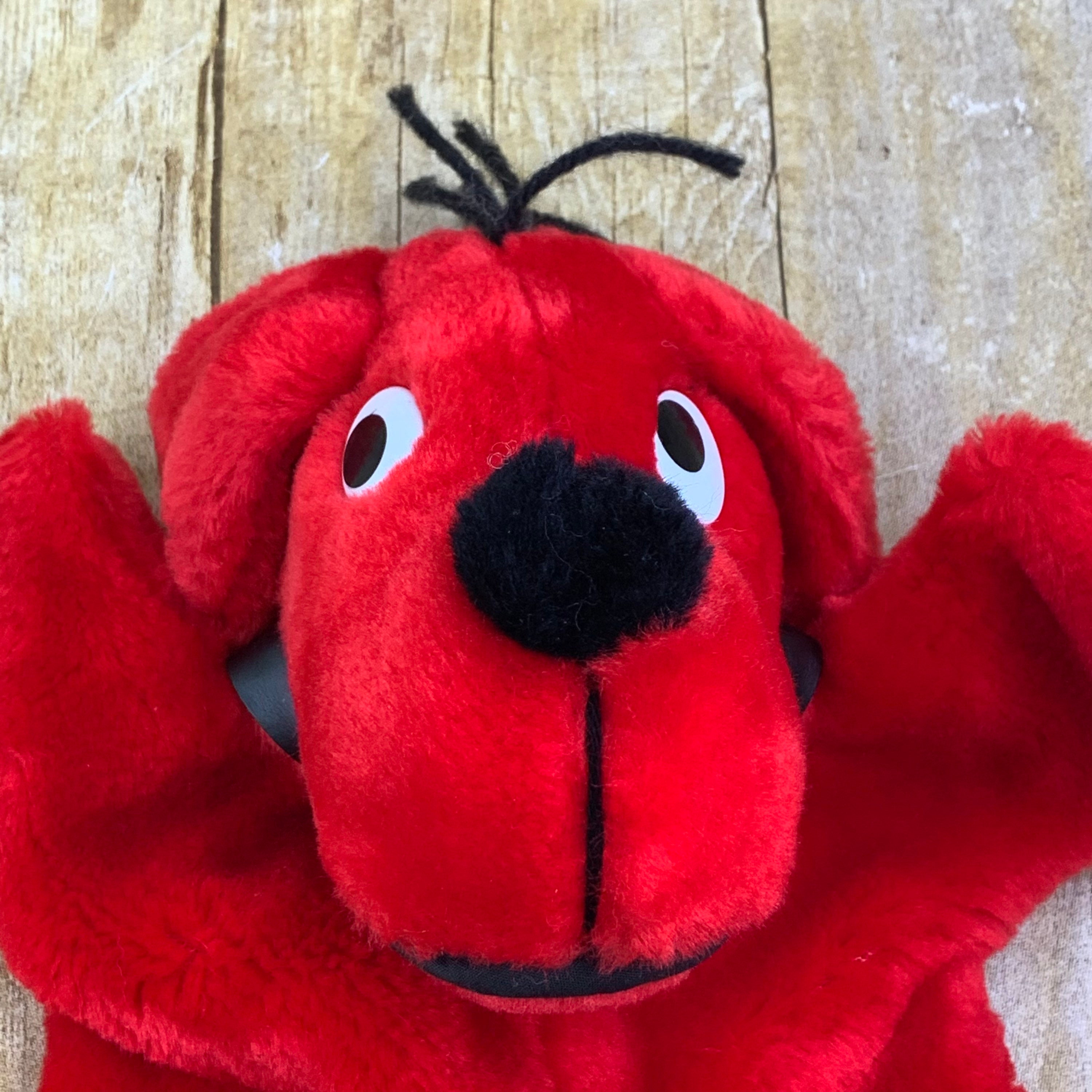 Clifford The Big Rot Hund 25cm Kuscheltier Brandneu 