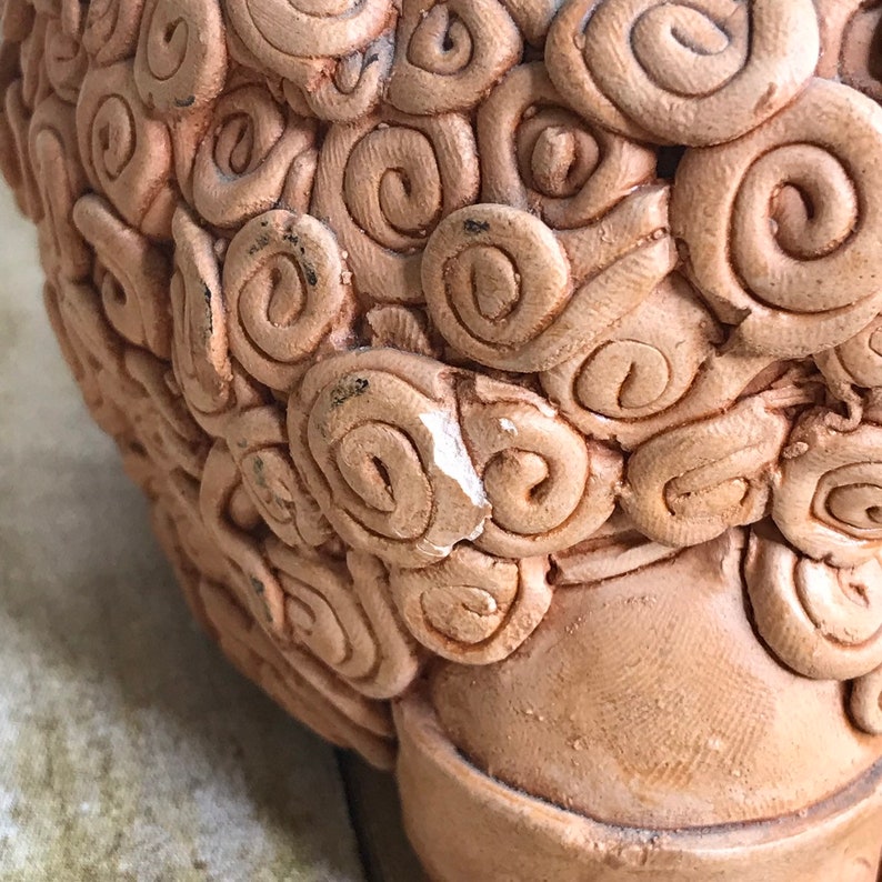 Vintage 1973 Kersten Bros Company Pottery Planter Whimsical Etsy