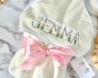 Custom Hooded Baby and Toddler Bath Towel Gift Super Soft