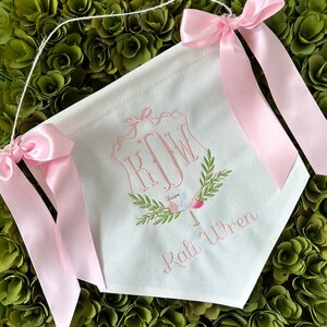 Custom Baby Banner With MULTIPLE RIBBONS Baby Banner, Welcome Banner ...