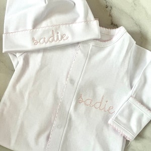 Gift Box Pima Cotton Baby Romper With Front Buttons Custom Baby Gifts Copy main image 1
