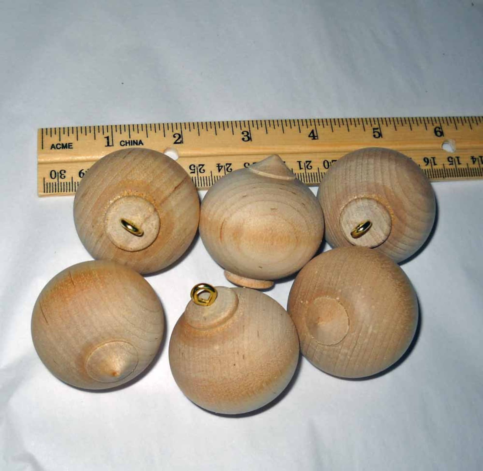 Unfinished Wooden Christmas Ornaments 