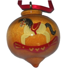 Rocking Horse Christmas Ornament, Child&#39;s Gift