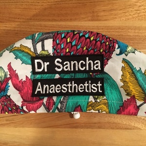 Custom name & occupation (Badges Only)