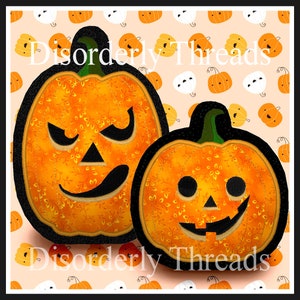 ITH Pumpkin Jack O Lantern Pillow Stuffies Decor Decoration Disorderly Threads