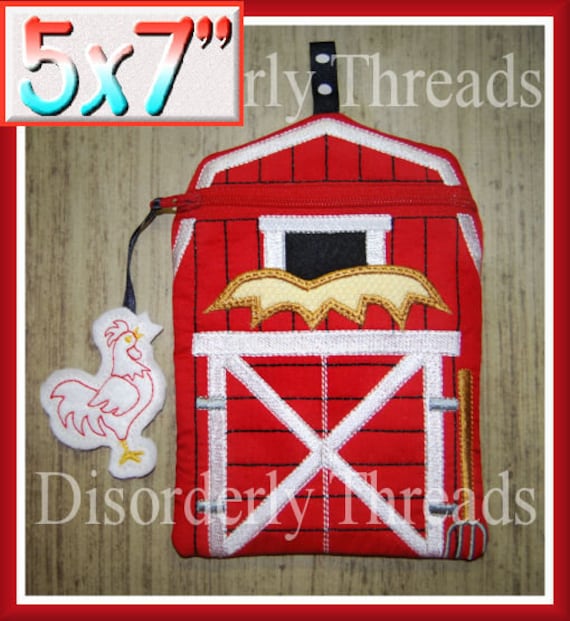 Scheune Mit Reissverschluss Tasche 5 X 7 Xxx Vip Pes Etsy