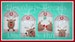 Christmas Reindeer Tags Set 4x4'  5x7' hoops  **xxx vip  pes jef hus exp dst Formats**  ITH In The Hoop Tags Machine Embroidery File 