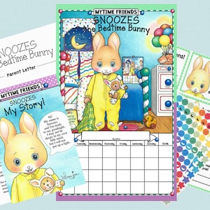 Bedtime Routine Chart, Value Pack. Good Habits Made Easy. image 1