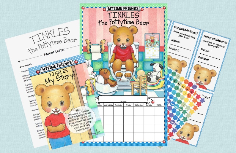 Potty Training Routine Chart, Value Pack. Good Habits Made Easy. image 1