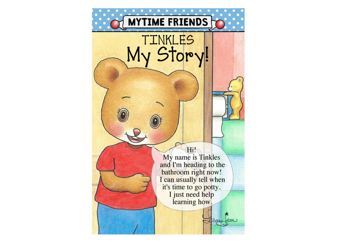 Tinkles the Pottytime Bear Potty Training storybook Only