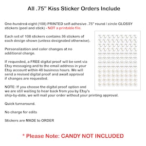 Adult Funny Party Favors Age Aint Nothing Custom Over the Hill 50th Birthday Candy Kiss Stickers, Table Decorations Set of 108KB13 image 6