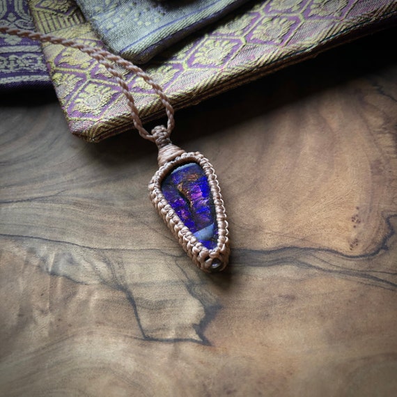 Purple ammolite hotsell