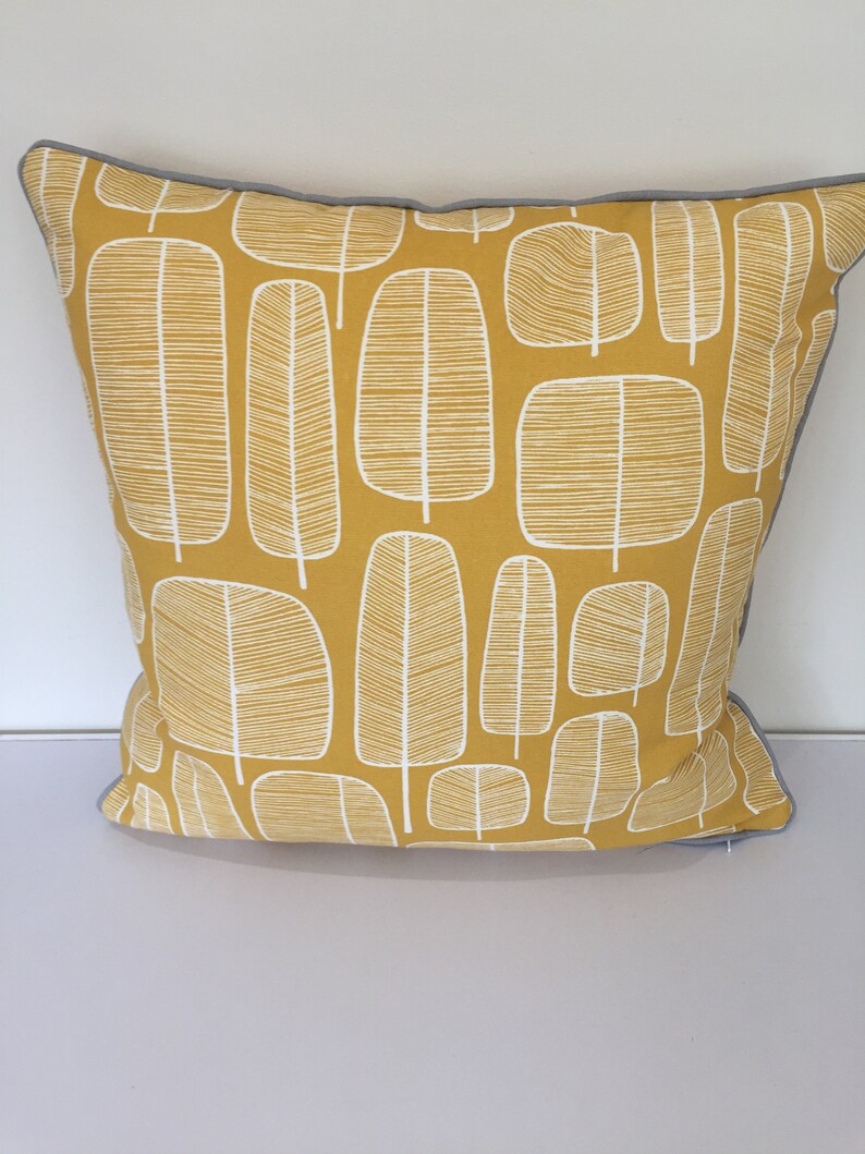 Square Piped Cushion Pillow Cover Made In Missprint Little Etsy