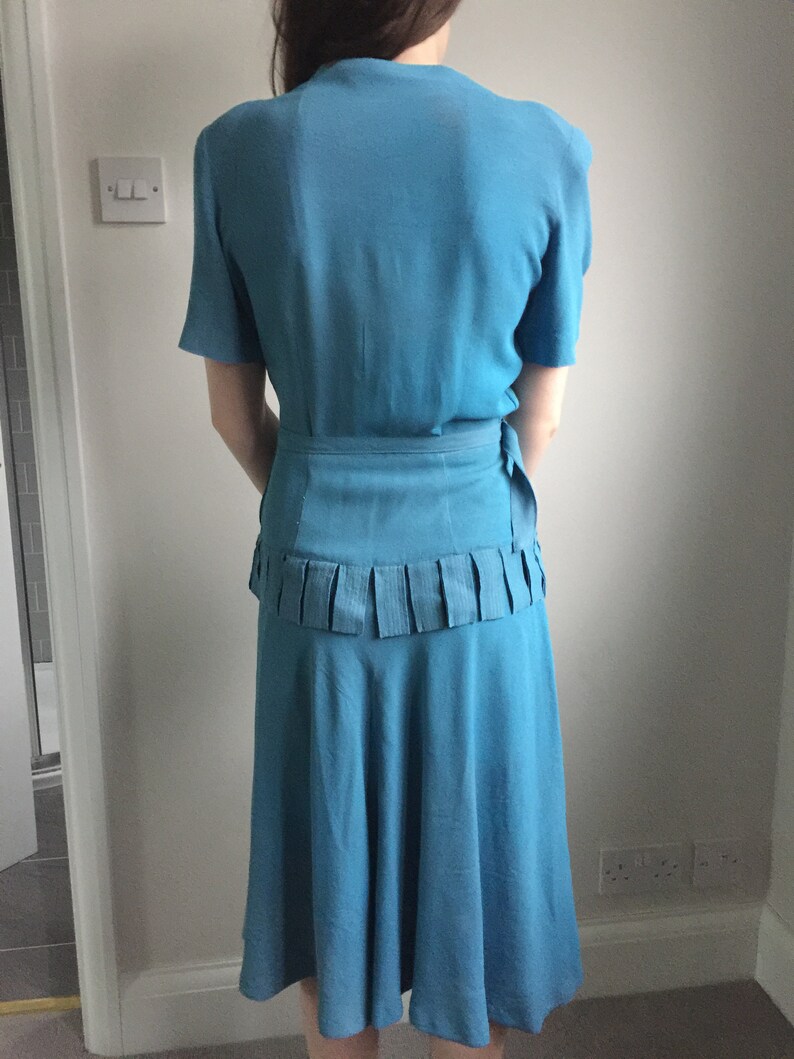 Original 1940s Dress Sml image 4