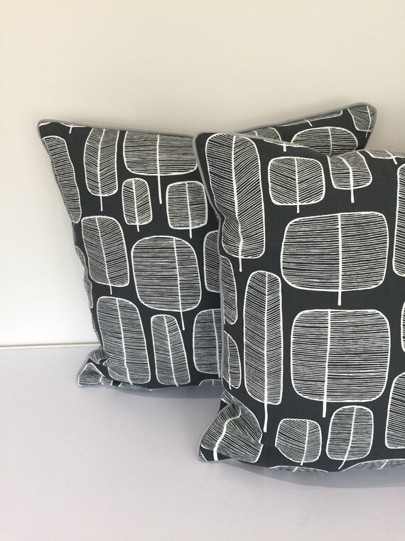 Square Piped Cushion Pillow Cover Made In Missprint Little Etsy
