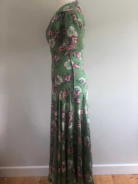 Original late 1930s/1940s Dress - XS to Sml - image 4