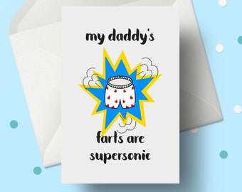 Funny Fathers Day Card - Perfect Dad Joke Card - Add your own text