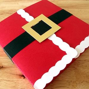 3 D Weihnachtsgeschenkbox - perfekte CD Geschenkboxen