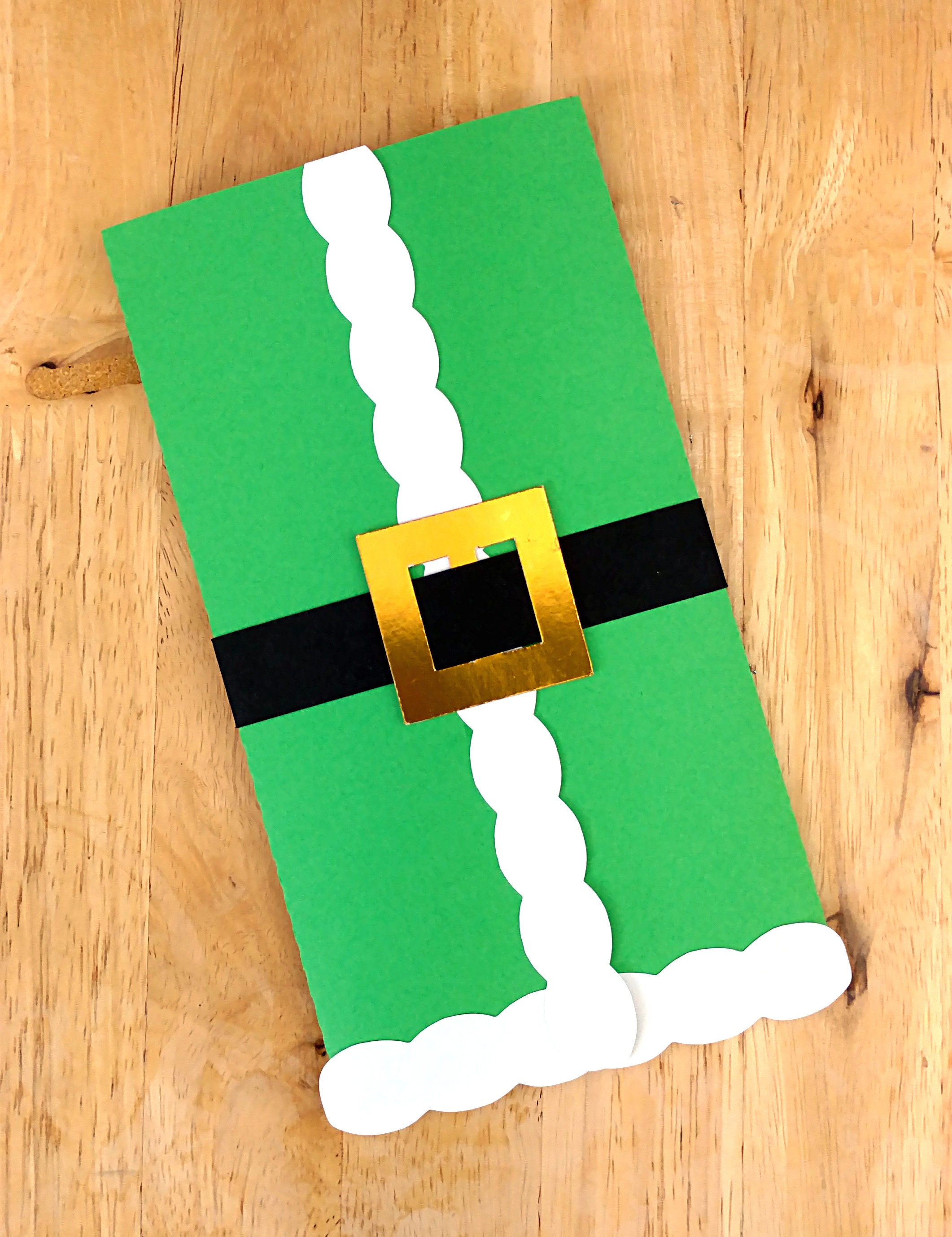 Christmas Gift Card Holder or Christmas Money Wallet in an Elf - Etsy UK