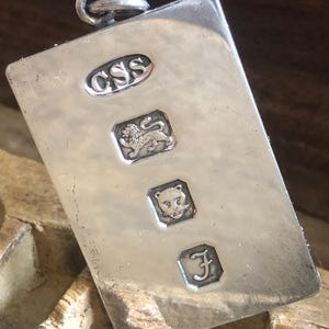 Silver Ingot, 1980, London 22g with Free Postage
