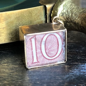 9ct Vintage Charm, Money Charm, Free Postage