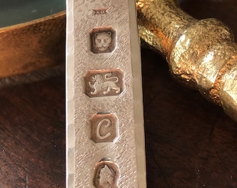Vintage Silver Ingot, London, England 1977 by other Free Postage