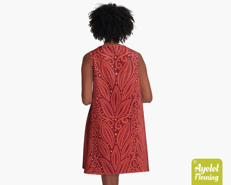 Red tiki dress Size XXS-4XL Hawaiian dress women Polynesian dress