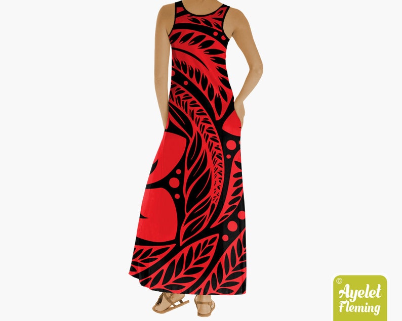 polynesian dresses
