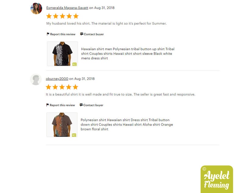 Brown orange button up shirt men Hawaiian shirt men Polynesian shirt