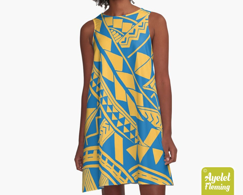 Loose Hawaiian Dress - Etsy