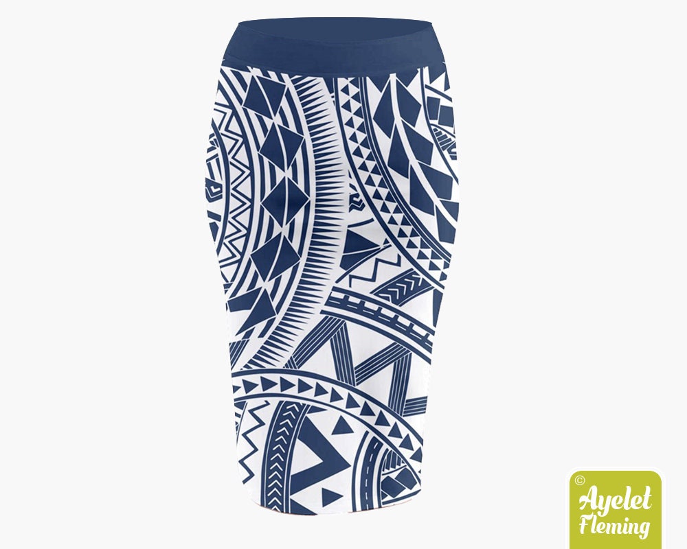 Silk Hawaiian skirt