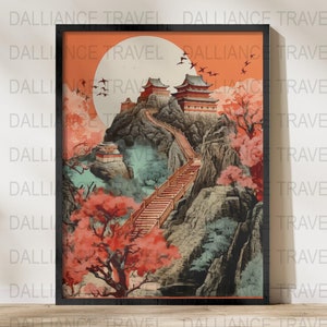 China Print - China Poster - China Wall Art - Asia Print - Asia Poster - Asia Art - Wall Decor - Travel Print - Travel Poster