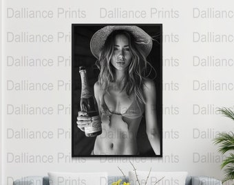 Champagne Poster - Champagne Print - Champagne Photo - Digital Download - High Quality 300dpi - JPEG file - Unique Artwork