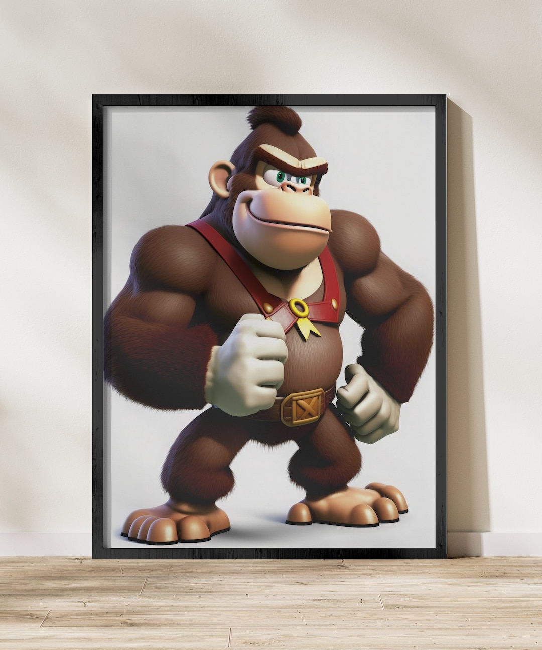 Donkey Kong Wall Art Donkey Kong Print Printable Wall Art Digital