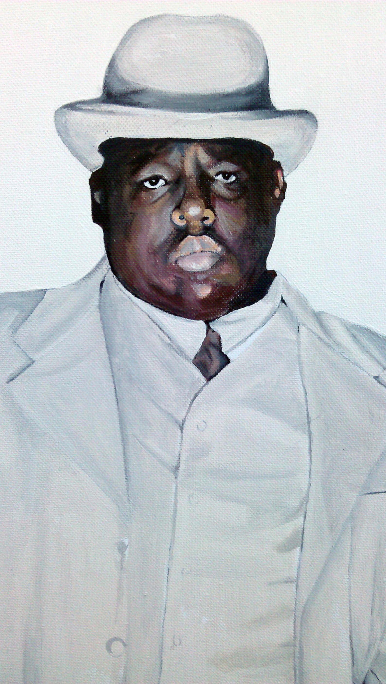 Tupac and Notorious BIG 11'' X 14'' Digital Print of Original Handpainted Acrylic Painting Etsy