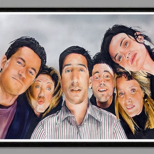 FRIENDS - Digital Print of original art painting