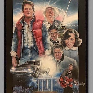 Back To The Future - Digital Print of original art