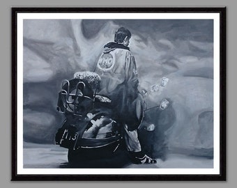 The Who Quadrophenia - 11&#39;&#39; x 14&#39;&#39; digital print of original handpainted acrylic painting - Limited Run