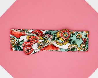 Flower Power, diadema anudada para adultos