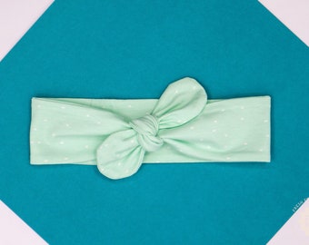 Mint Dot, diadema anudada para adultos