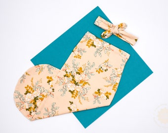 Coral Garden, Original Cocoon Swaddle Sack + Juego de diadema