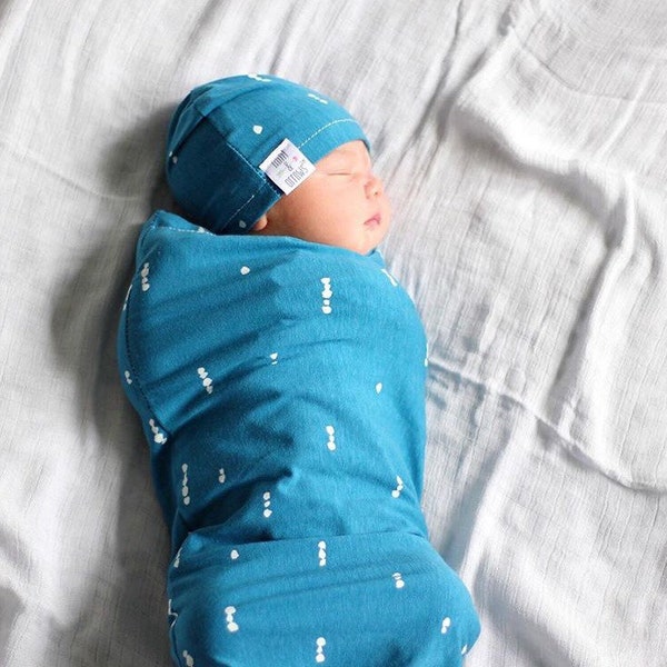 Swaddle Sack, Swaddle, Cocoon, Sleep Sack, Swaddle, Newborn, Blanket, Headband, Top Knot