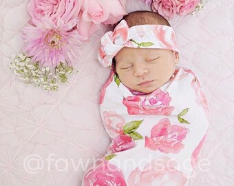 Rose, Swaddle Sack, Swaddle, Cocoon, Sleep Sack, Swaddle, Newborn, Top Knot, Cocoon swaddle, Cocoon sack, Baby swaddle