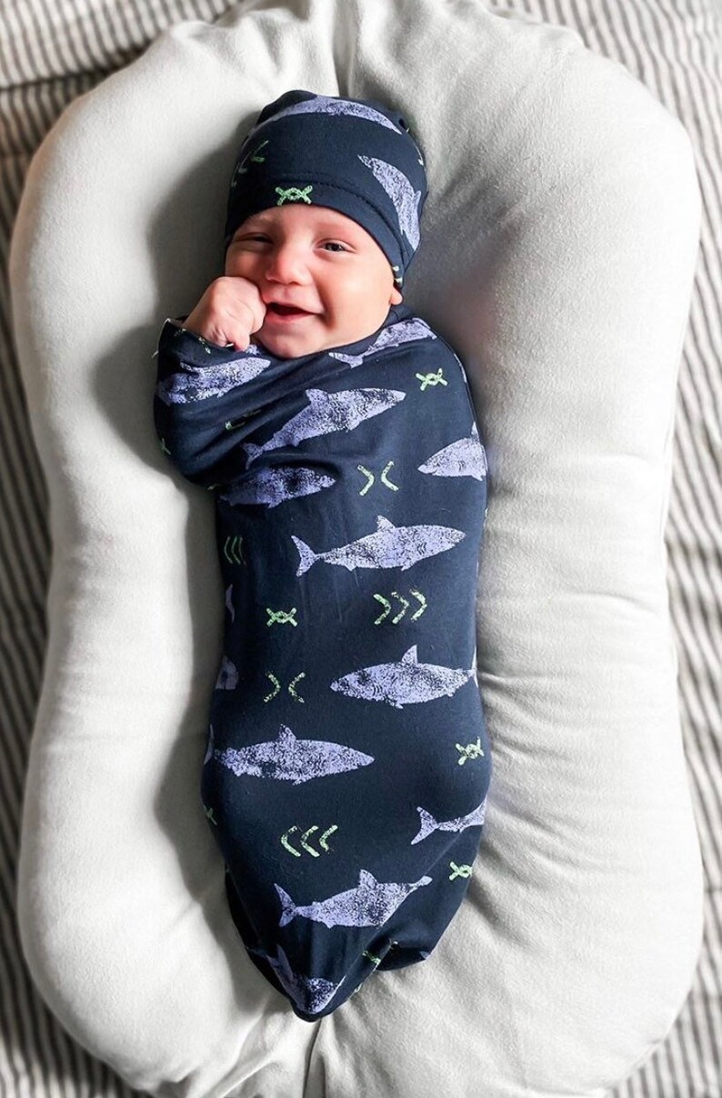 shark swaddle
