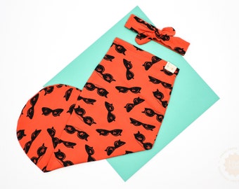 Shady Vibes, Original Cocoon Swaddle Sack + Juego de diadema