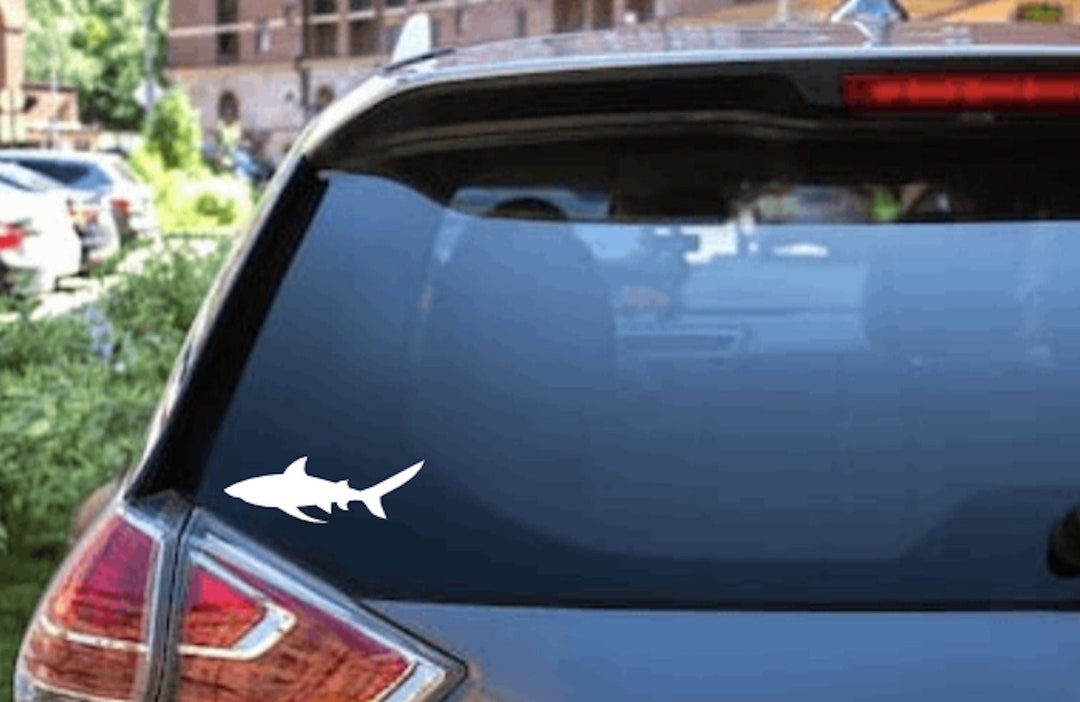 Bull Shark Vinyl Sticker Car/tumbler/laptop Decal - Etsy