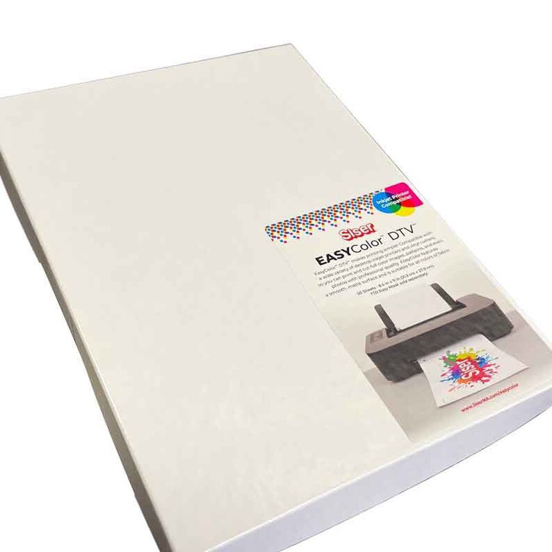 Siser Easycolor DTV Inkjet Printable Vinyl Etsy