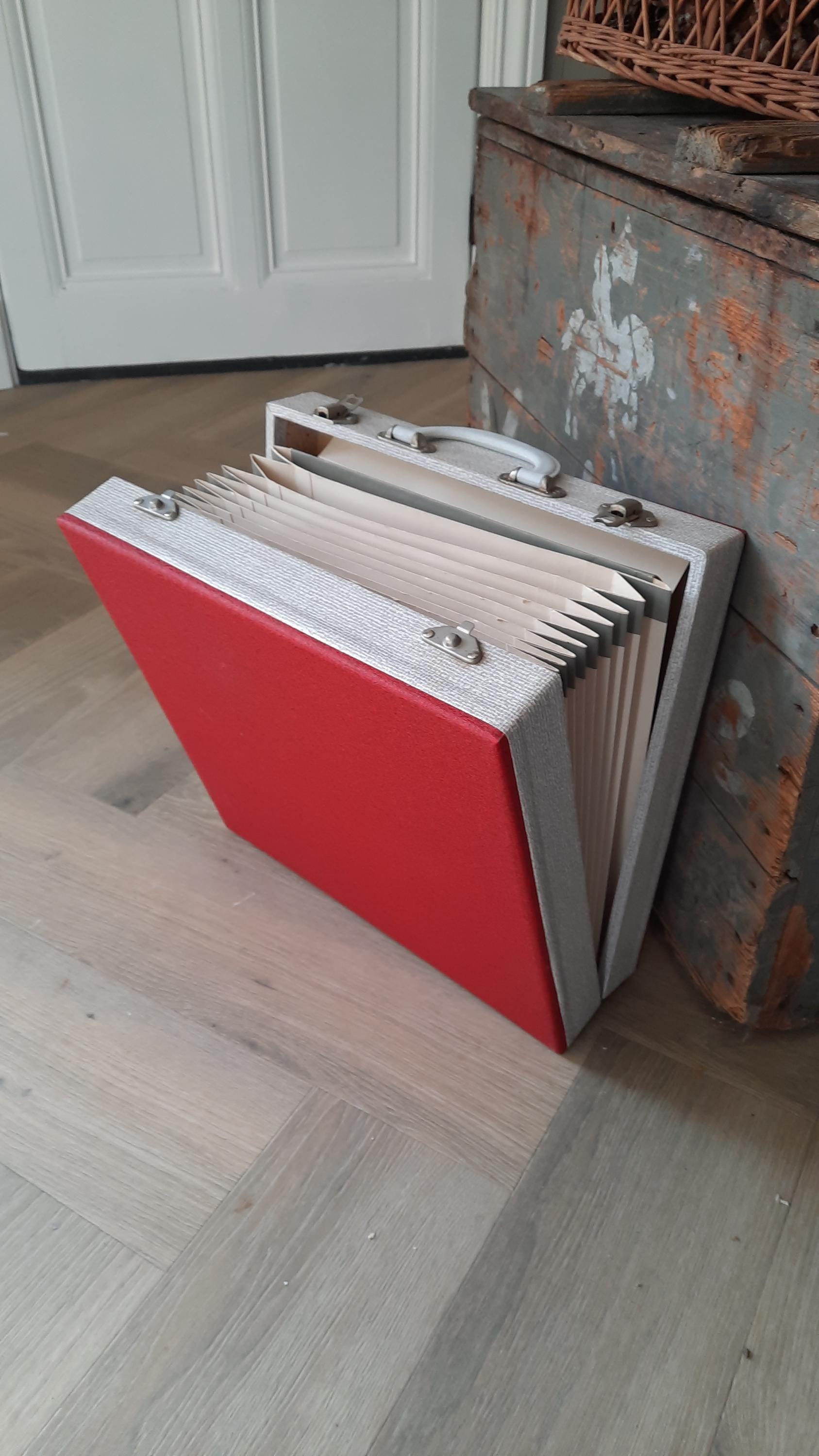 Vintage record case - Etsy 日本