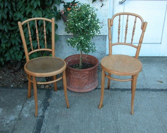 2 Original-Thonet Stühle-Wien um 1900